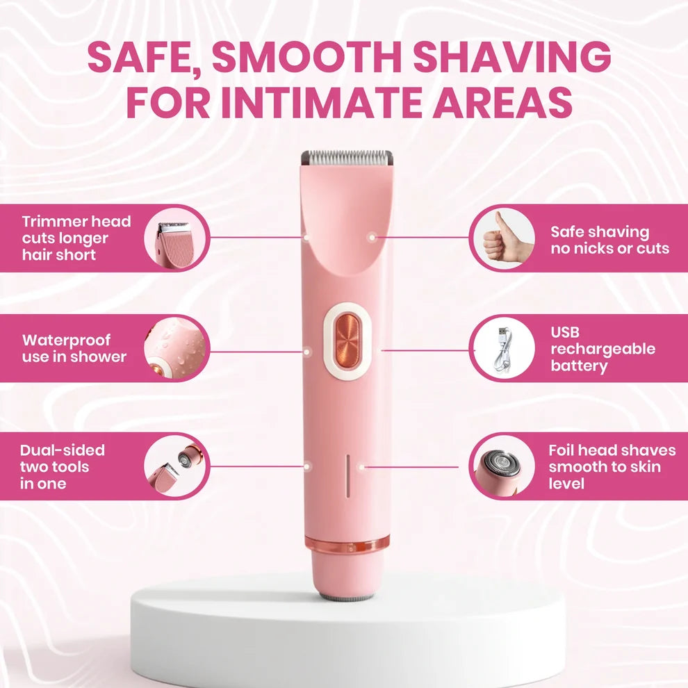 2-in-1 Bikini & Body Trimmer
