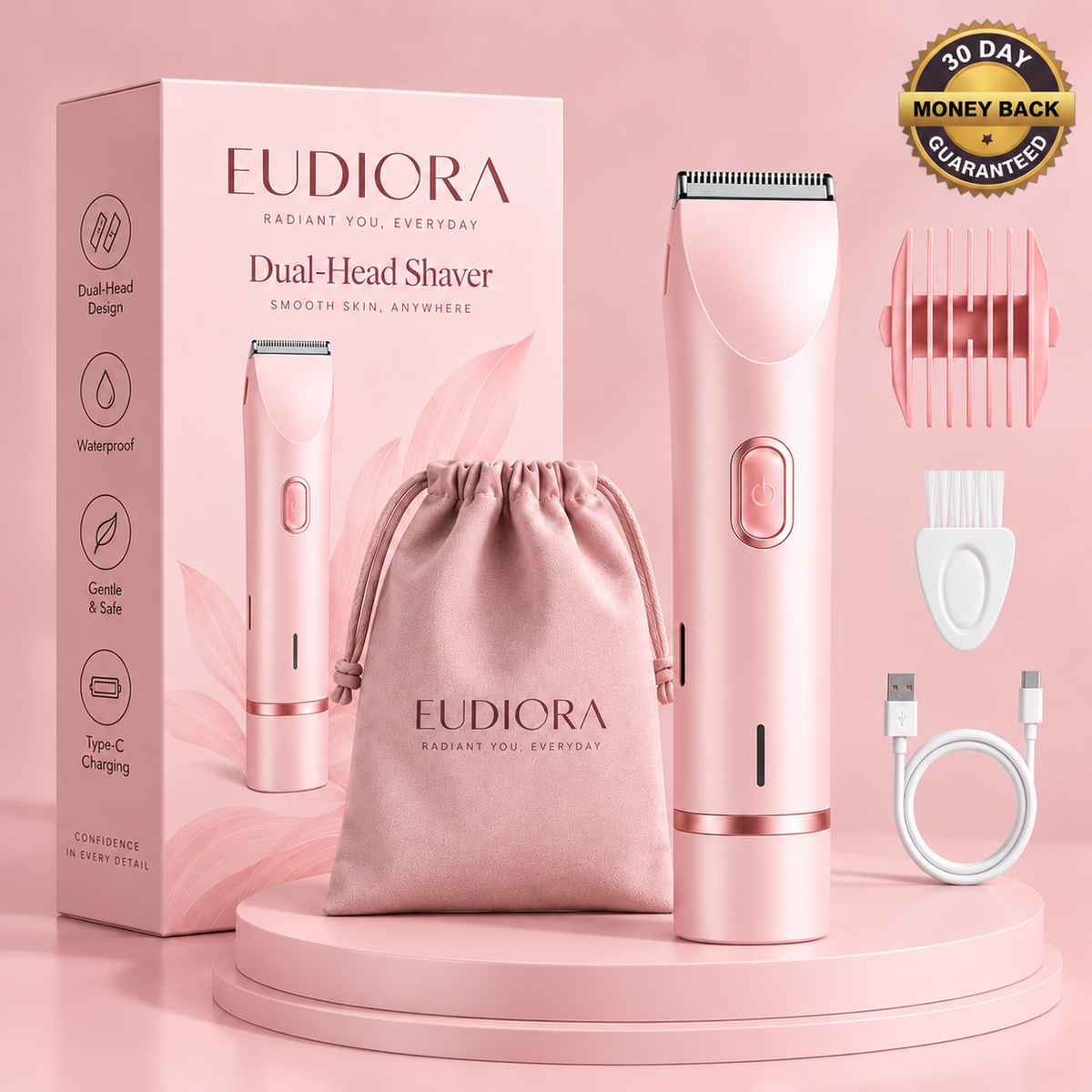 2-in-1 Bikini & Body Trimmer